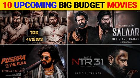 10 Upcoming BIG BUDGET Pan Indian Movies 2023 2024 Upcoming Biggest