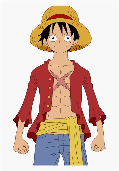 One Piece Whole Body Luffy - One Piece Luffy Png