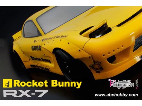 Abc Hobby 67173 Mazda Rx 7 Rocket Bunny Body Kit Drifted