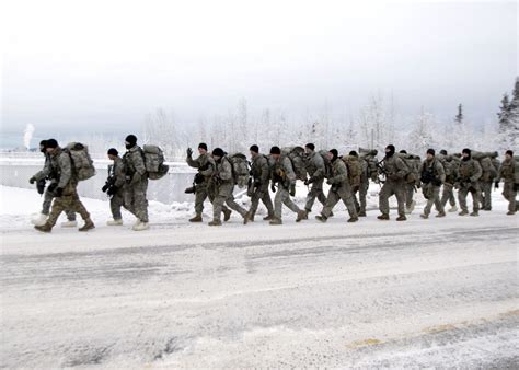 Ruck marching in single digit temperatures | Article | The United ...