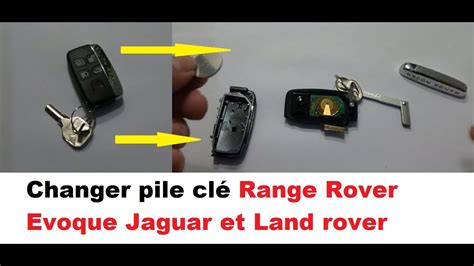 Changer Pile Cl Range Rover Evoque Jaguar Et Land Rover Youtube