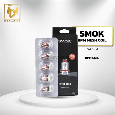 Jual Coil Vapor Vape Smok Rpm Coil Mesh Ohm Authentic Pcs