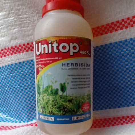 Jual Herbisida Unitop Berbahan Aktif Isopropil Amina Glifosat G L