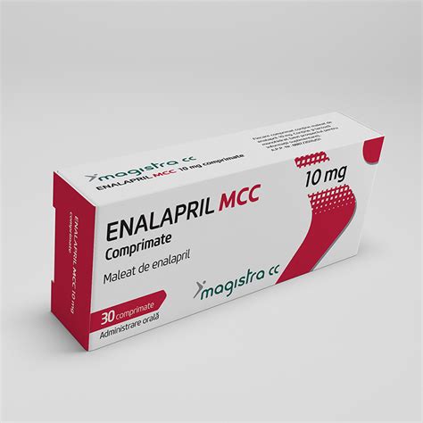 Enalapril Mcc 10 Mg Magistra Cc