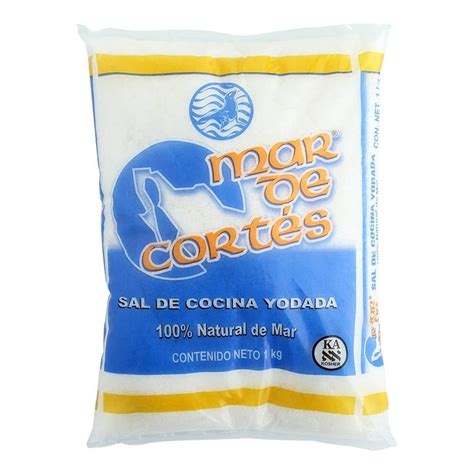 Sal De Cocina Mar De Cortes Yodada De Kg Bodega Aurrera Despensa A