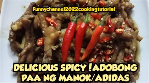 MAPAPA WOW KA SA SARAP NG DELICIOUS SPICY ADOBONG ADIDAS SIMPLE AND