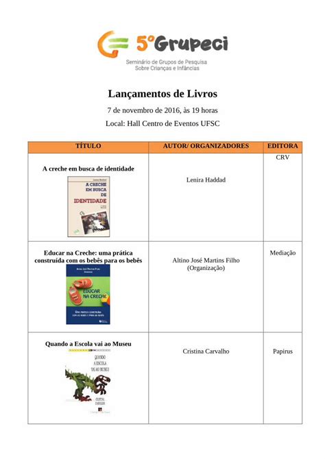 Pdf Lan Amentos De Livros Grupeci Ufsc Brgrupeci Ufsc Br Wp Content