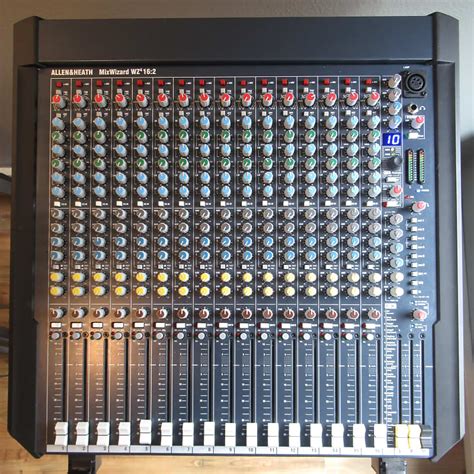 Allen And Heath Mixwizard Wz4 162 16 Input Stereo Mixer With Reverb