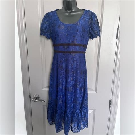 Miami Dresses Miami Blue Lace Dress From Francescas Size Small