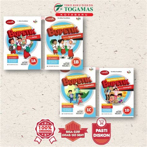 Jual Bupetik Kelas Sd Bupetik Buku Penilaian Tematik Tema Benda