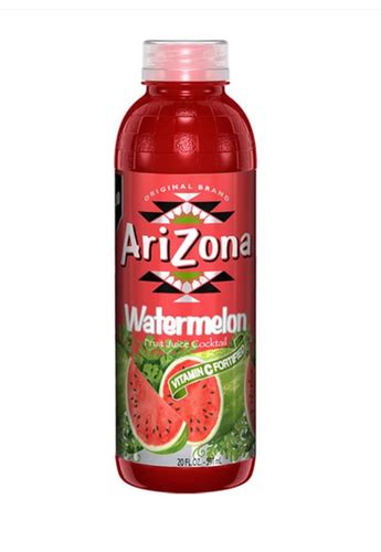 Arizona Watermelon Fruit Juice Cocktail Fl Oz Garcia Plaza Bakery