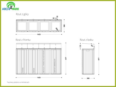 Kosz Segregacyjny Ks Archipark