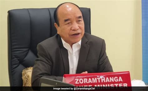 Mizoram Chief Minister Says Ruling Mizo National Front Not Afraid Of Nda