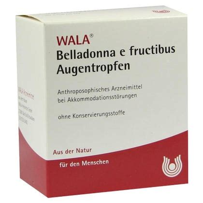 Belladonna E Fructibus Augentropfen X Ml X Ml Online Kaufen