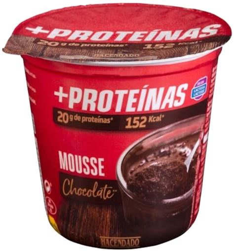 HACENDADO MERCADONA MOUSSE PROTEÍNAS CHOCOLATE OCU