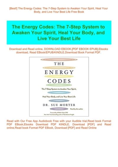 Best The Energy Codes The Step System To Awaken Your Spirit Heal