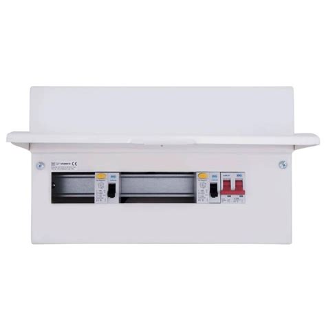 Bg Cfud6610a 10 Way Consumer Unit With 100a Switch 2 X 63a