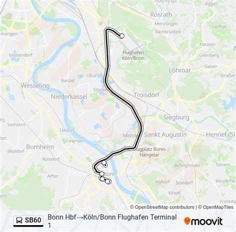 Sb Route Schedules Stops Maps Bonn Hbfk Ln Bonn Flughafen