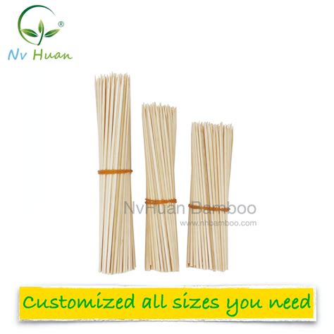 Bulk Bamboo Skewer Stick For Barbecue Espeto De Bambu Bamboo Stick