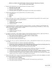 Pdfcoffee Handout Two Law On Sales And Partnershipdoc Pdf Free Pdf