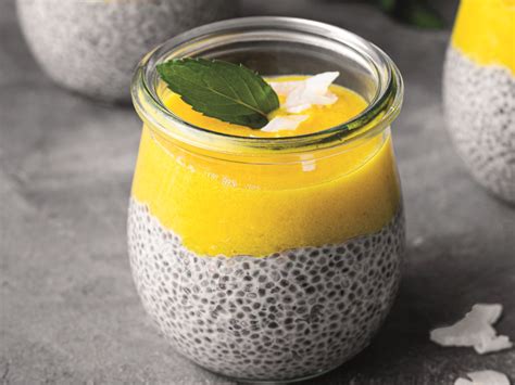 Pudding Aux Graines De Chia Et Mangue IG Bas Ikigai Nutrition