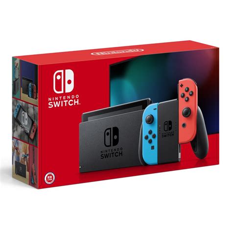 Nintendo 任天堂 Switch 電力加強版 紅藍主機台灣公司貨 Pchome 24h購物