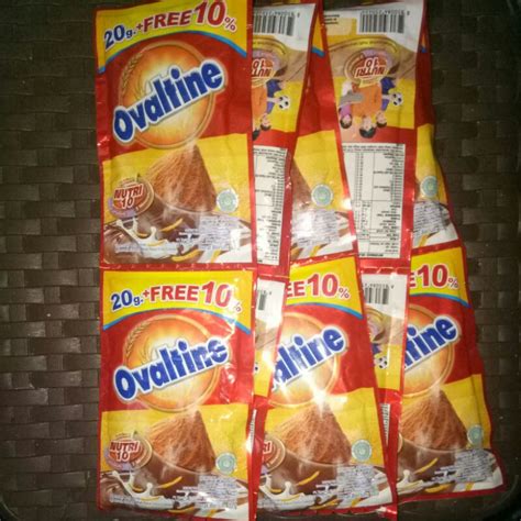 Jual Ovaltine Chocolate Malt Drink Gram Isi Sachet Minuman Bubuk