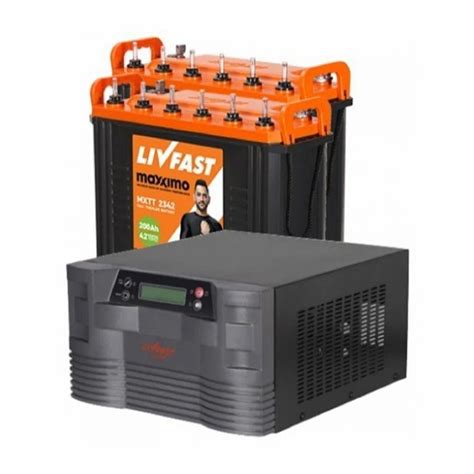 Livfast Powerstation Kva Inverter With X Ah Tall Tubular