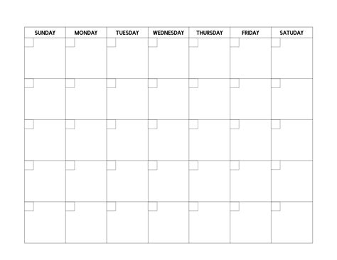 30 Day Calendar Print Out – Best Calendar Example