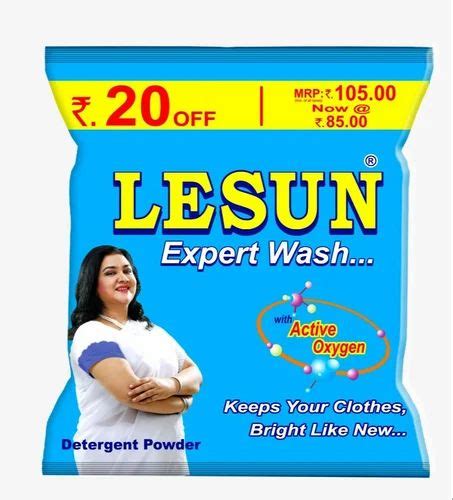 Lesun Expert Detergent Powder Manufacturers In Chennai At Pack