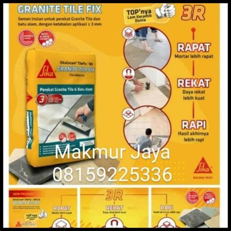 Jual Sika Ceram 200 Ta Tilefix Perekat Keramik Premium Keramik Atas