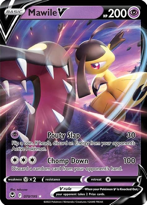 Mawile V SWSH12 Silver Tempest Pokemon