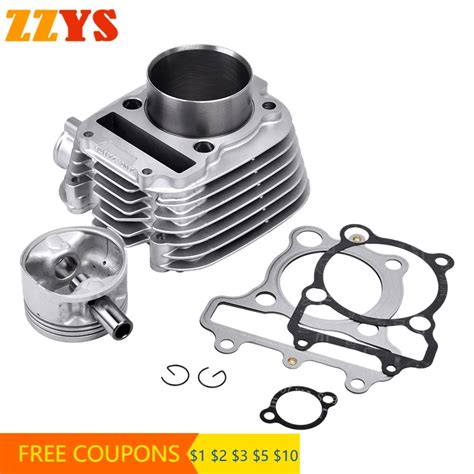 Motorcycle Cylinder Head Overhaul Mat Piston Rings Gasket Top End Kit