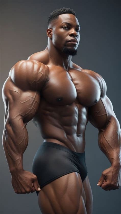 Bodybuilder Brandon Curry Flexing His Impressive Muscles Bodybuilding