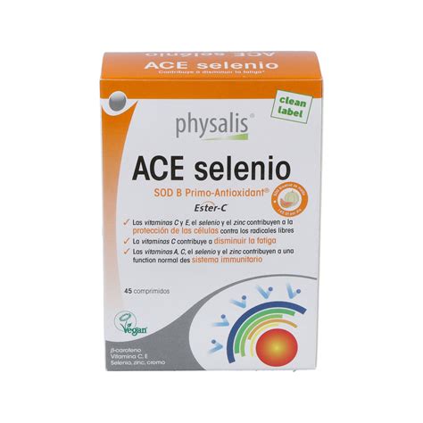 Comprar Ace Selenium 45comp De Physalis