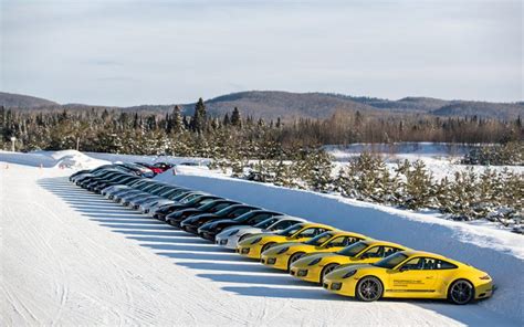 Best In Snow Drifting Into The Skid At The Porsche Ice Experience