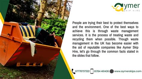 Few Common Facts About Waste Management Ppt