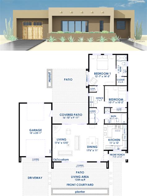 Universal Casita House Plan Custom Contemporary Modern House