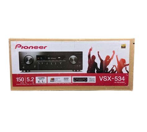 Pioneer Vsx Channel Av Receiver With Built In Bluetooth At