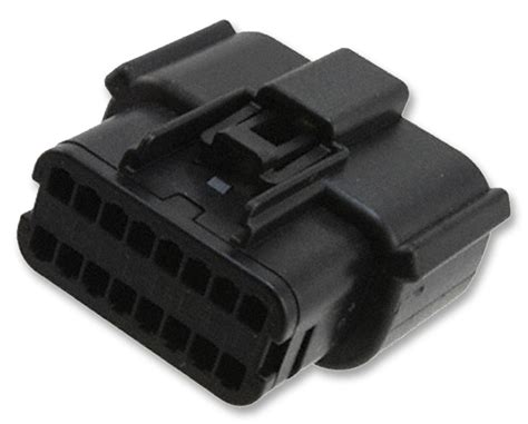 33472 2006 Molex Automotive Connector Housing Polarisation A Black