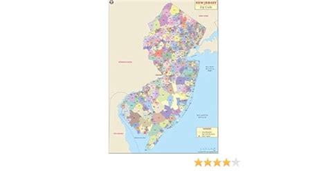 New Jersey Zip Codes Map Maping Resources