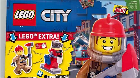 Lego City Magazin Nr 28 Mit Feuerwehrmann Minifigur YouTube