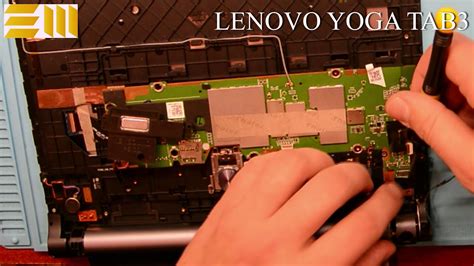 Lenovo Yoga Tab Yt X F Disassembly Charging Port Replacement