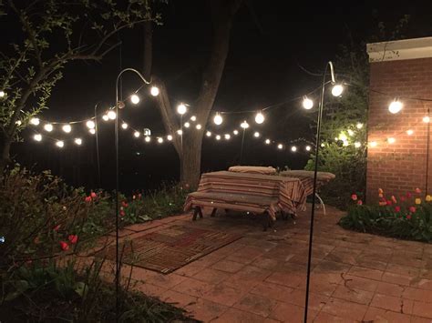 How To Hang String Lights Outdoor