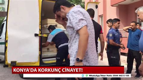 Konya da korkunç cinayet YouTube