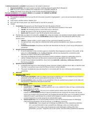 Civil Procedure Outline Previous Nsl Student Docx Minimum Elements