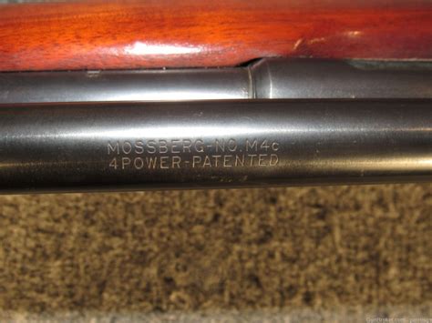 Mossberg Model 51 M 22 Lr 20 Semi Auto Mannlicher W Vintage Scope 1939