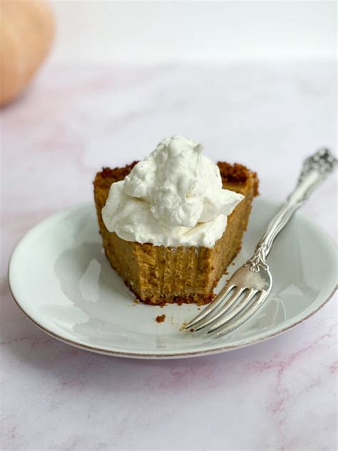 Pumpkin Pie With Graham Cracker Crust The Salted Sweets