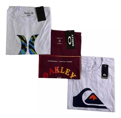 Kit Camisetas Masculinas Multimarcas Fio Atacado Frete Gr Tis