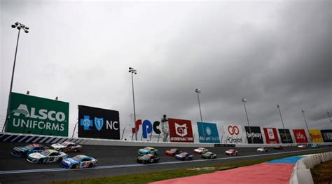 Xfinity Race At Charlotte Postponed By Lingering Rain NASCAR